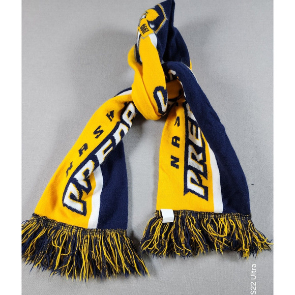 Nashville Predators Scarf 25 Year Anniversary Fringe - Picture 1 of 7